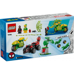 Klocki LEGO 11198 Pościg Spina za Electro w dinopojeździe SPIDEY